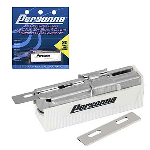 Personna Mini Hair Shaper Blades, 20 Blades