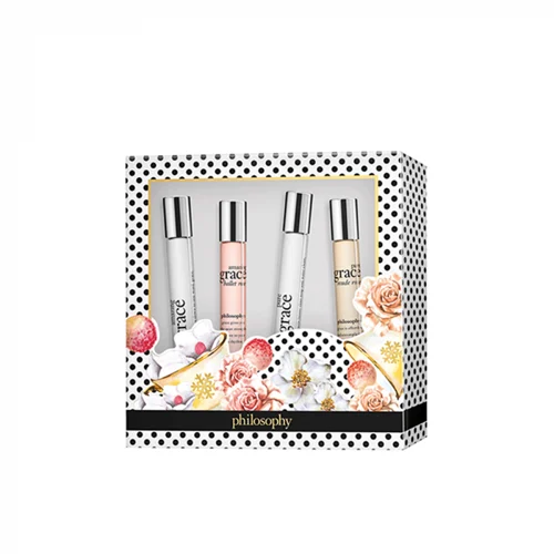 Philosophy Grace + Gratitude Rollerball Holiday Set 4pc