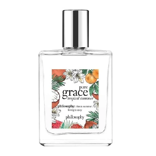 Philosophy Pure Grace Womens Tropical Summer Eau De Toilette Spray 2 oz