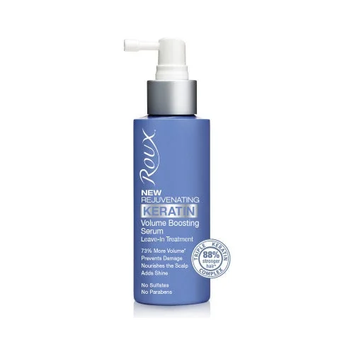 Roux Rejuvenating Keratin Volume Boosting Serum Leave-In Treatment 4 oz