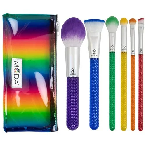 Royal Brush Moda Rainbow 7pc Complete Set