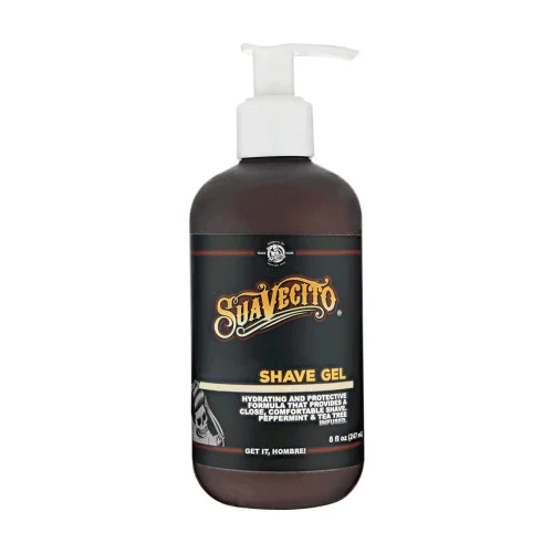 Suavecito Shave Gel Hydrating Protective Formula 8 oz.