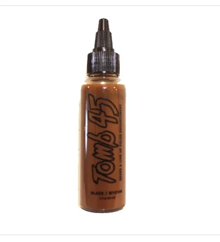 Tomb 45 No Drip Beard and Line Up Color Enhancement - Black/Brown 2 oz.