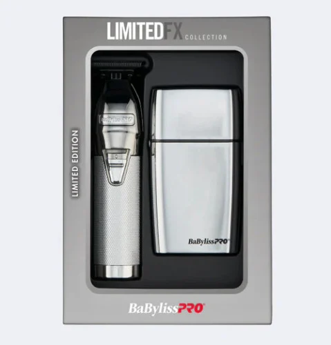 BaByliss PRO SilverFX Metal Outliner Skeleton Trimmer & Shaver Combo