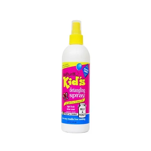Sulfur 8 Kid's Detangling Spray 12 oz
