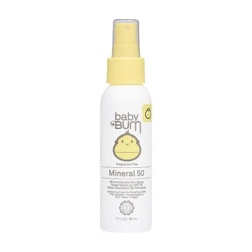 Sun Bum Baby Bum SPF 50 Mineral Sunscreen Spray 3 oz