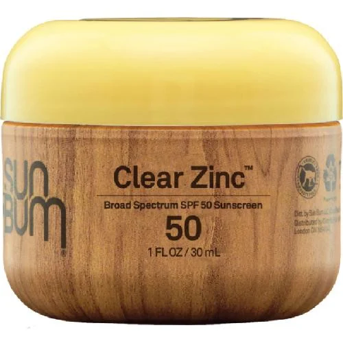 Sun Bum Original SPF 50 Clear Zinc Oxide 1 oz