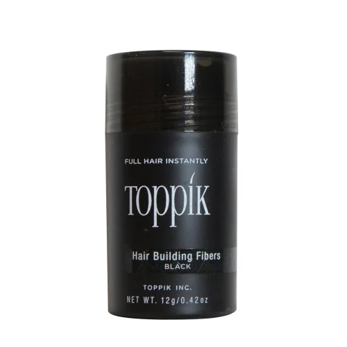 TOPPIK Full Hair Instantly Hair Building Fibers BLACK 0.42 oz.