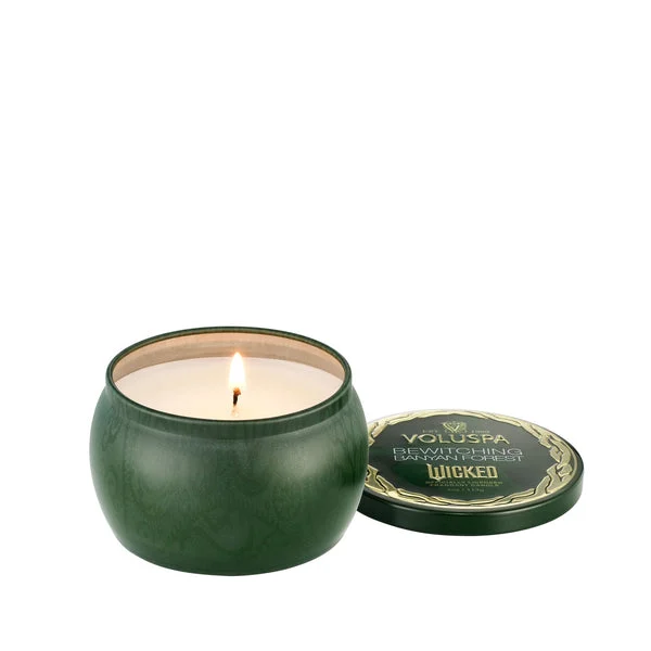 Voluspa Bewitching Banyan Forest Mini Tin Candle-Wicked Collection