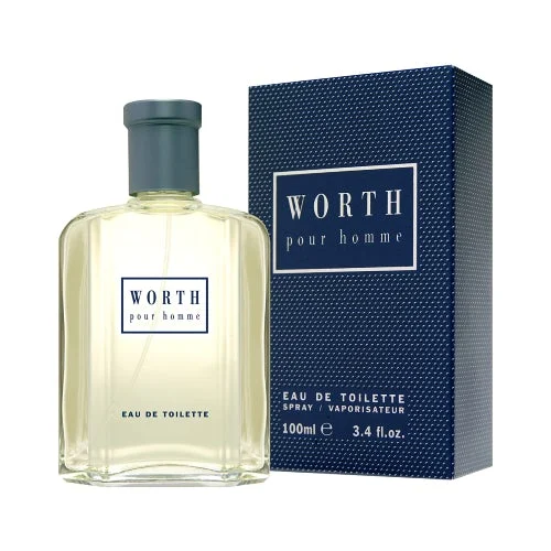 Worth Pour Homme Men's Eau De Toilette Spray 3.4 oz