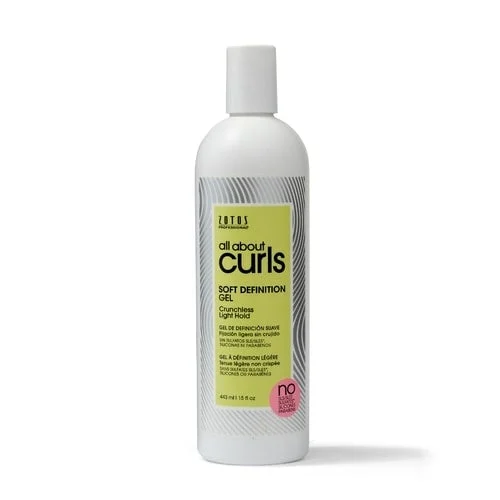 Zotos All About Curls Soft Definition Gel 15 oz