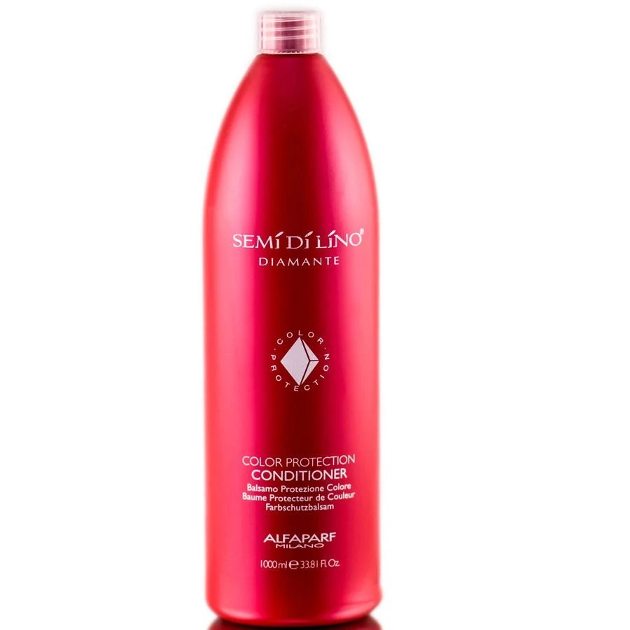 Alfaparf Semi Di Lino Diamante Color Protection Conditioner - Option : 33.8 oz