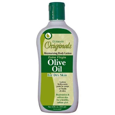 Ultimate Originals Olive Oil for Extra Dry Skin Moisturizing Body Lotion 12 oz