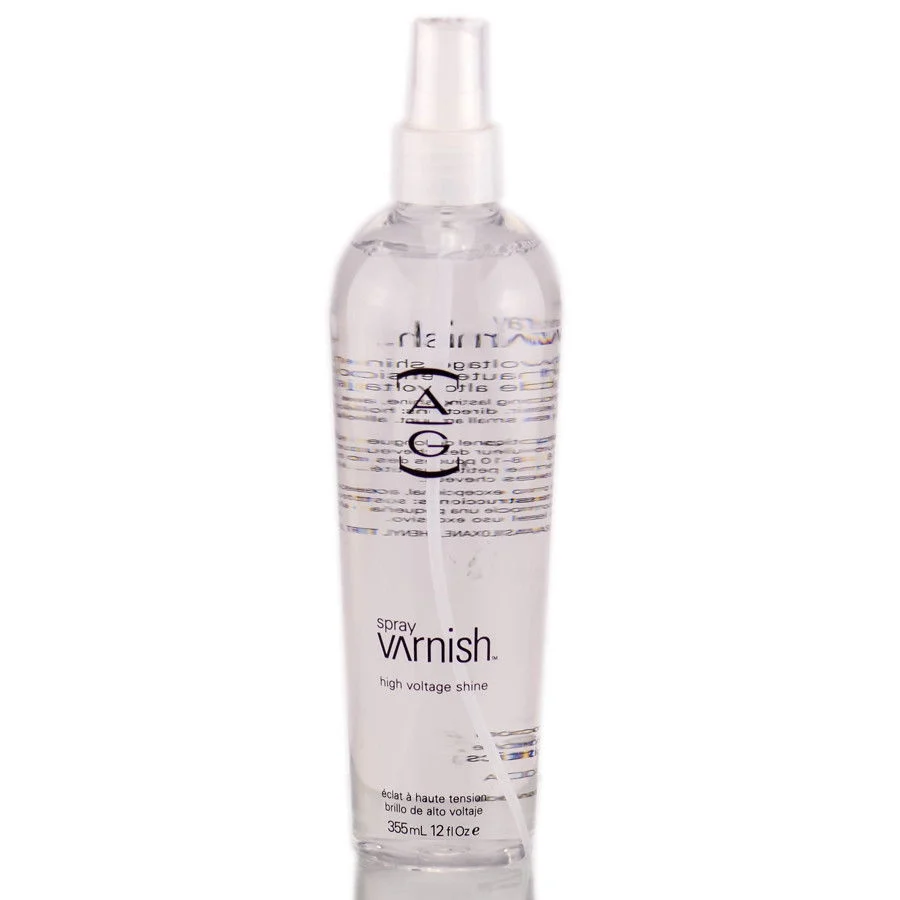 AG Hair Spray Varnish High Voltage Shine - 12 oz