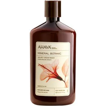 Ahava Mineral Botanic Cream Wash Hibiscus and Fig 17 oz