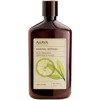 Ahava Mineral Botanic Velvet Cream Wash: Lemon + Sage 16.67 oz