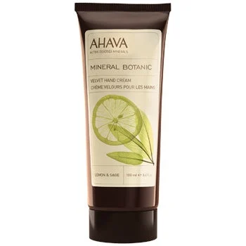 Ahava Mineral Botanic Velvet Hand Cream: Lemon + Sage 3.4 oz