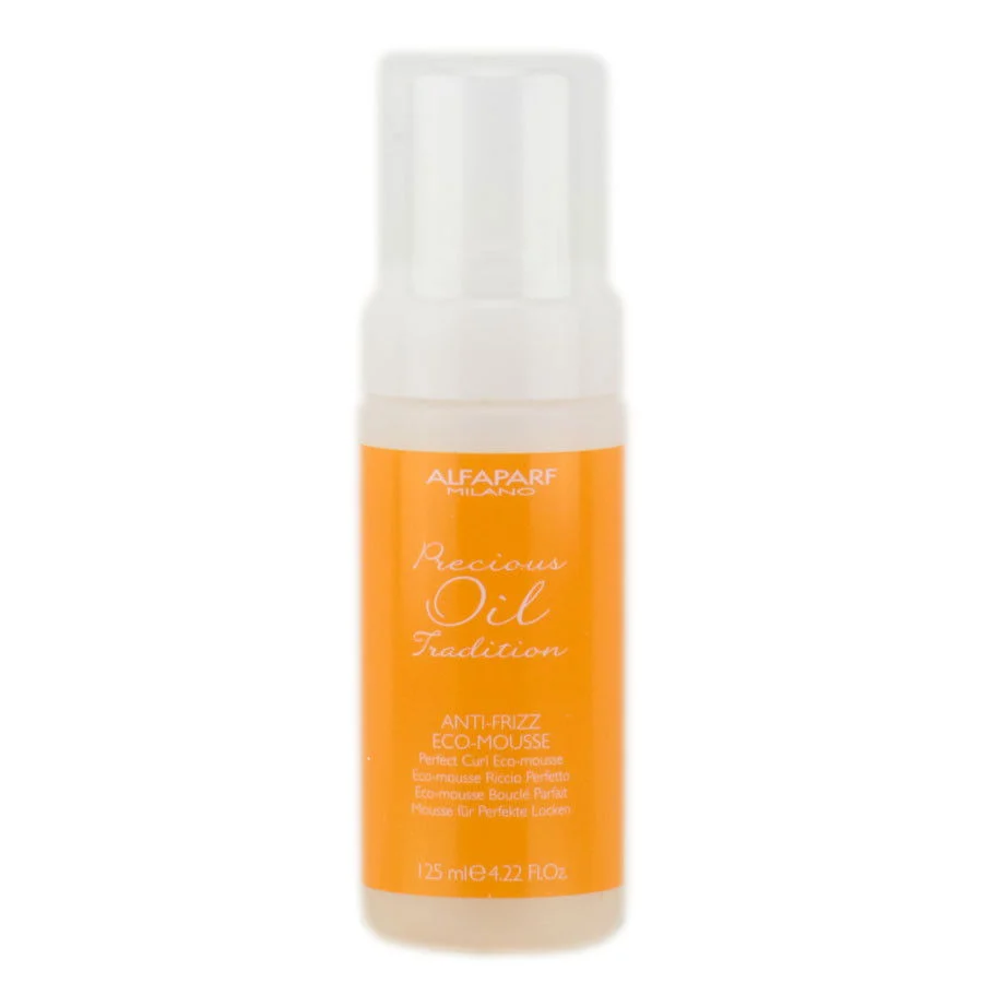 Alfaparf Semi Di Lino Precious Oil Tradition Anti-Frizz Eco Mousse - Size : 4.22 oz
