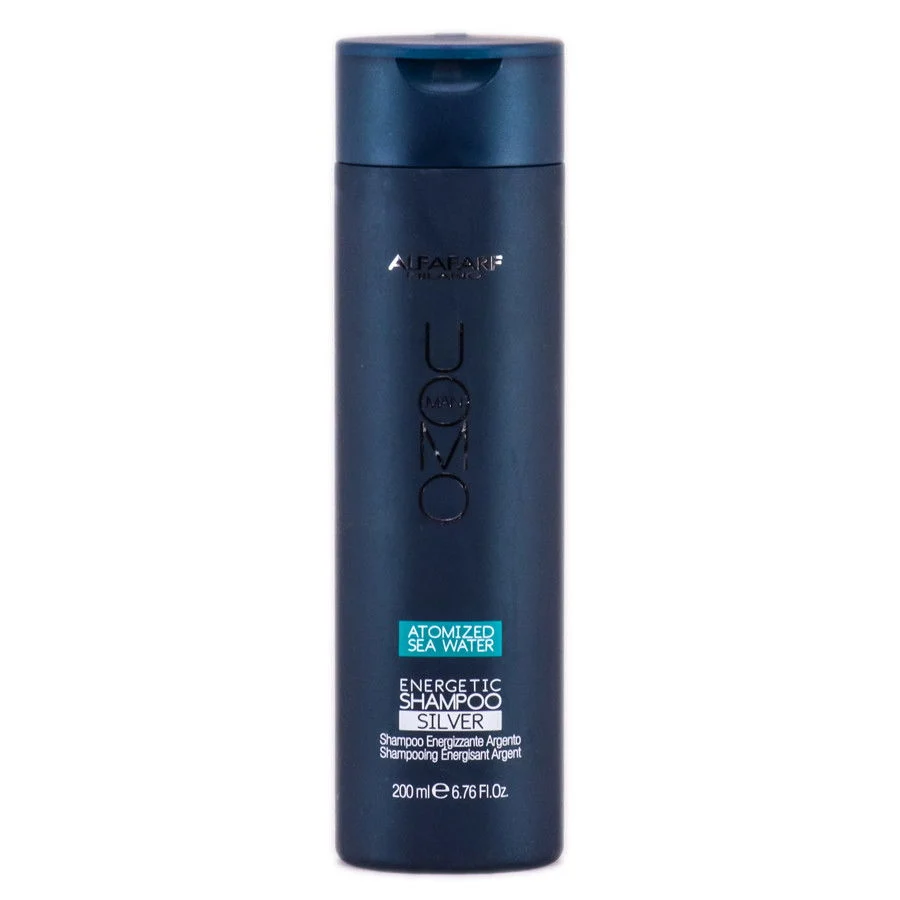 Alfaparf Uomo Energetic Shampoo Silver - Size : 6.76 oz
