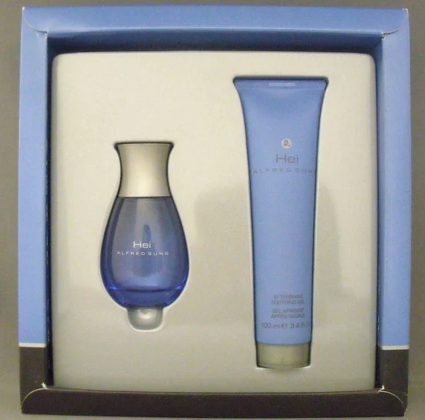 ALFRED SUNG MEN`S HEI SET 2PC 1.7 SPRAY/3.4 AFTER SHAVE BALM