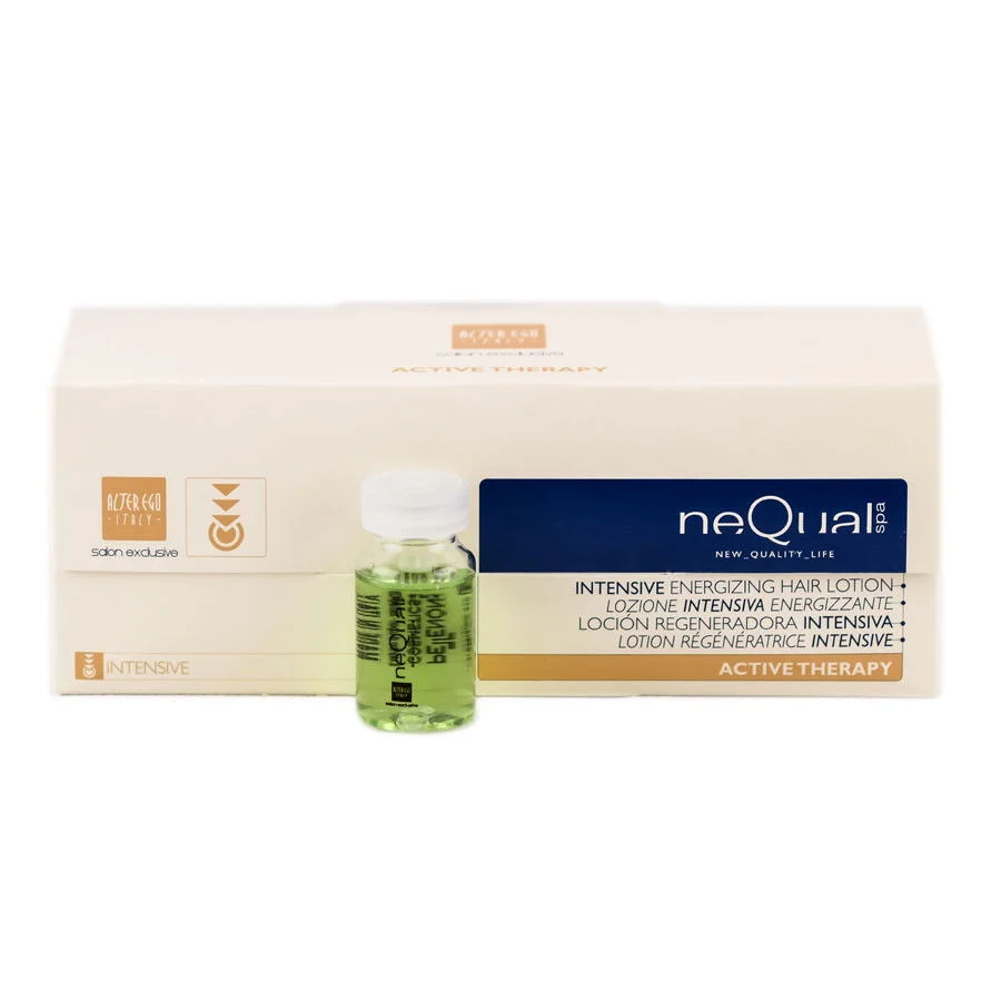 NeQual Intensive Energizing Hair Lotion - Option : 12 Vials x 0.33 oz