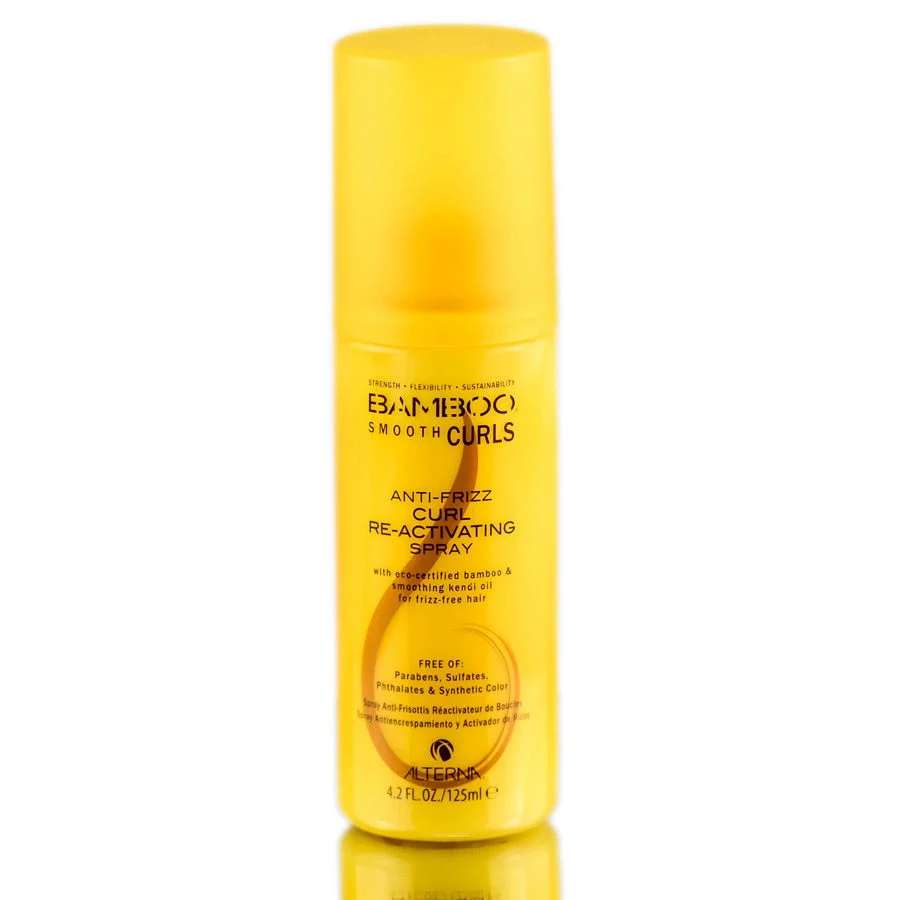Bamboo Smooth Curls Re-Activating Spray - Size : 4.2 oz