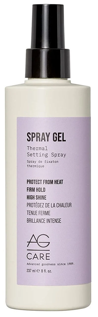 AG Spray Gel - thermal setting spray - 8 oz
