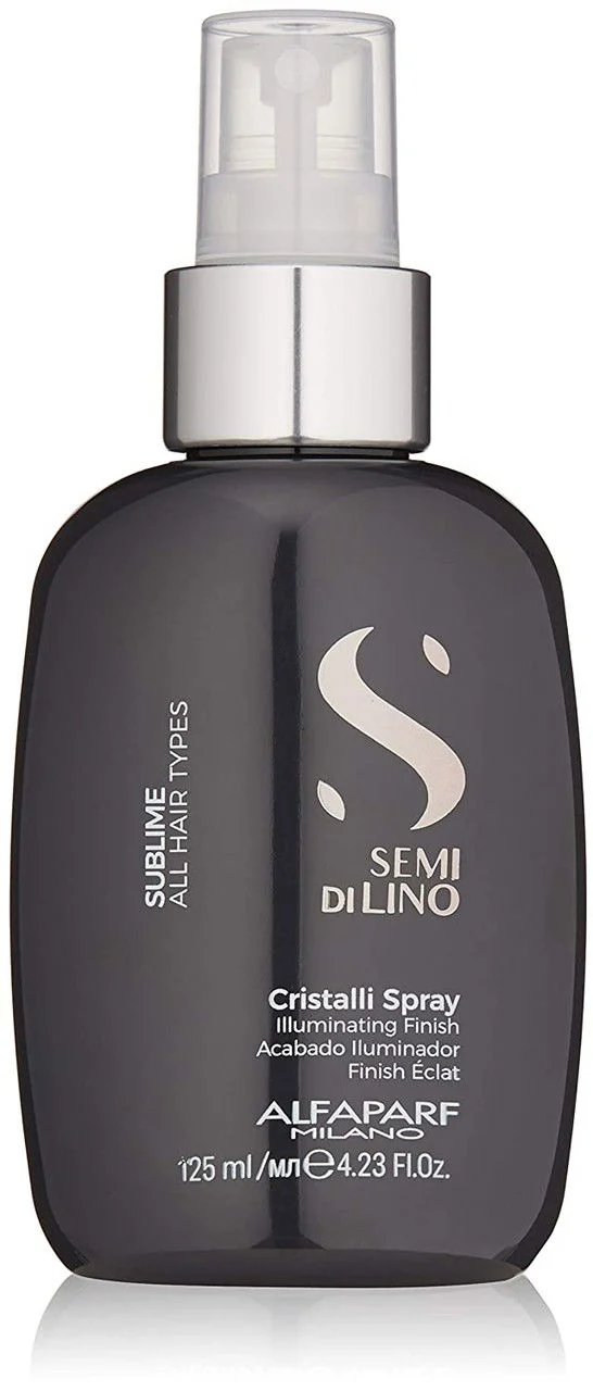 Semi Di Lino Sublime Cristalli Smoothing Finishing Spray (Lightweight - Provides Shine and Protection) - Size : 4.22 oz