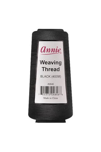 Annie Weaving Hair Weaving Thread 100% Polyester Black