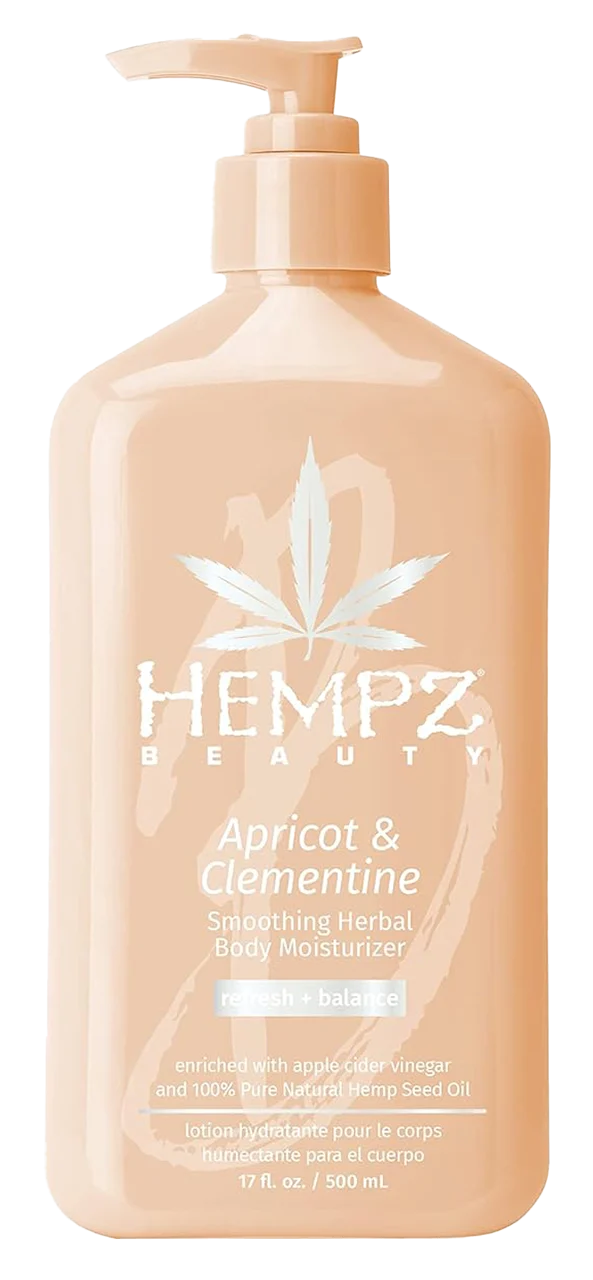 Beauty Actives Apricot & Clementine Smoothing Herbal Body Moisturizer - 17 oz