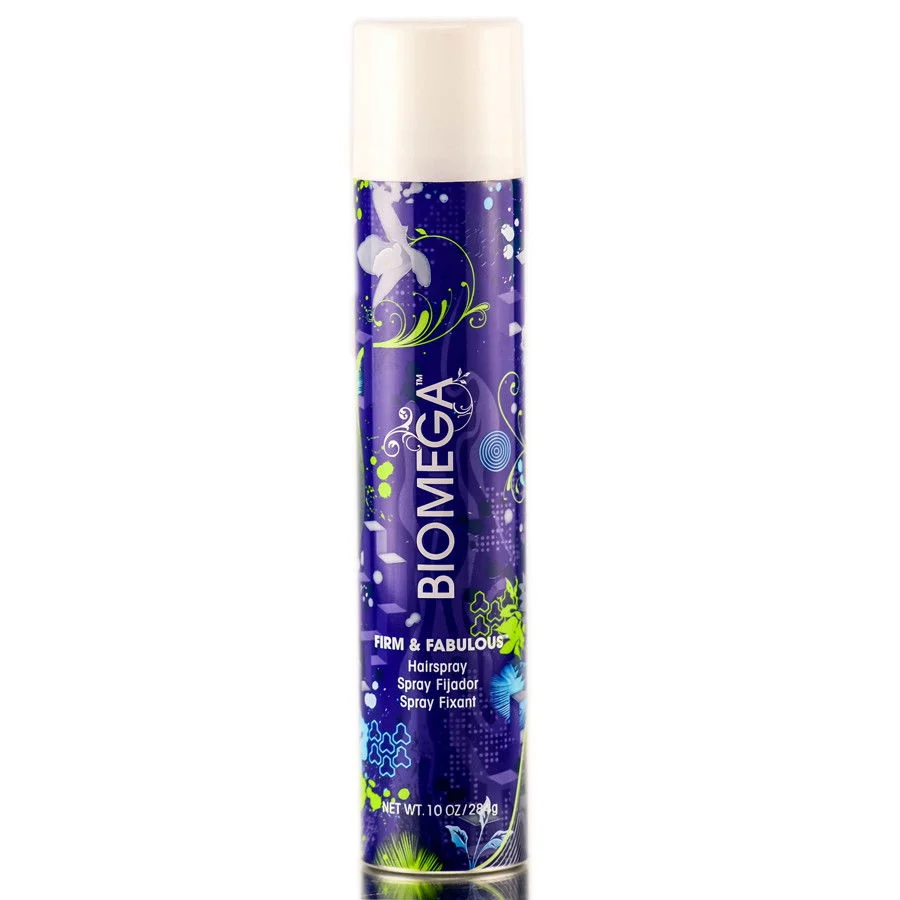 Biomega Firm & Fabulous Hairspray - 10 oz