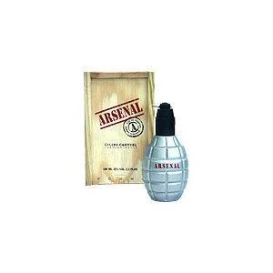 ARSENAL MEN`S EDT SPRAY SILVER 3.4 OZ
