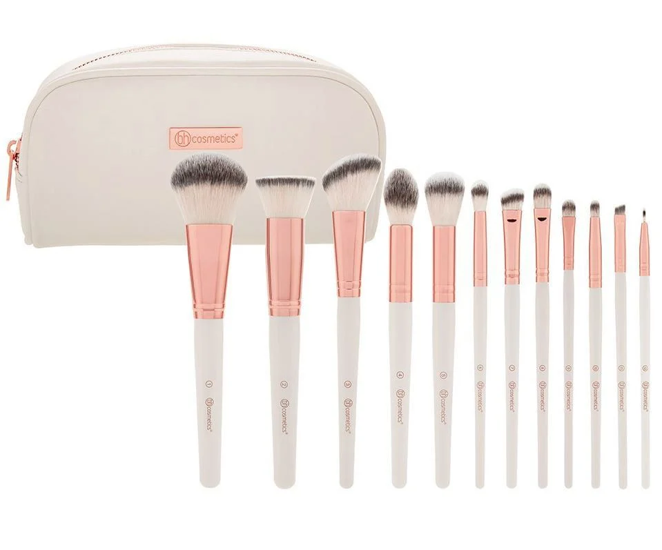 Rose Romance Brush Set - 12 Piece