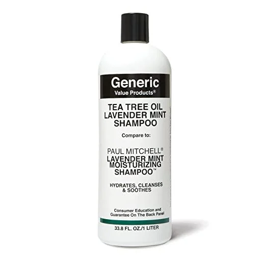 GVP Generic Value Products Tea Tree Oil Lavender Mint Shampoo -