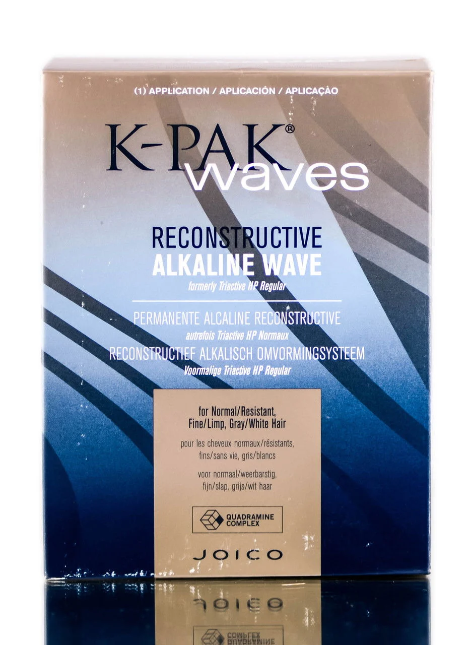 K-Pak Waves Reconstructive Alkaline Wave for Normal Hair - Normal/Gray/White