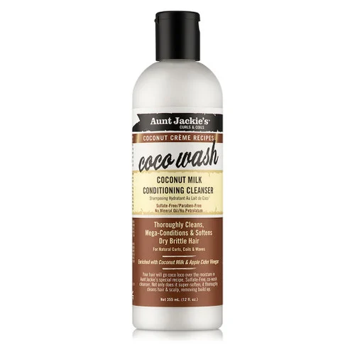 Aunt Jackie's Coco Wash, Coconut Milk Conditioning Cleanser