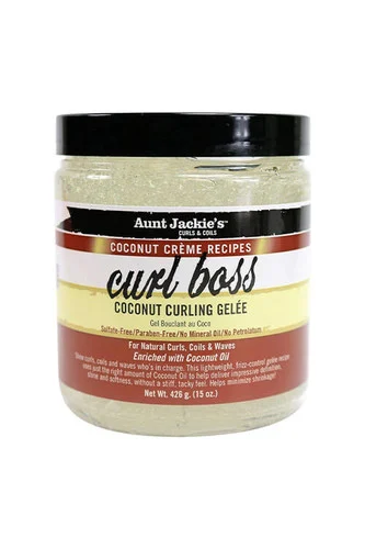 Aunt Jackie's Curl Boss, Coconut Curling Gelee 15 oz
