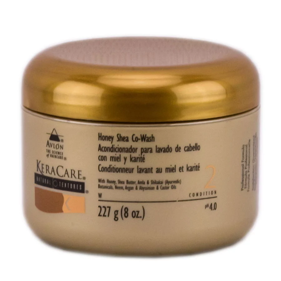 Avlon Keracare Natural Textures Honey Shea Co-Wash - Size : 8 oz