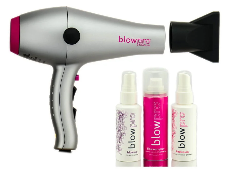 Titanium Hair Dryer With Starter Kit - Option : Starter Kit