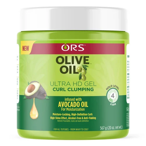 Organic Root Stimulator Olive Oil Ultra HD Curl Clumping Gel 20.50 oz.