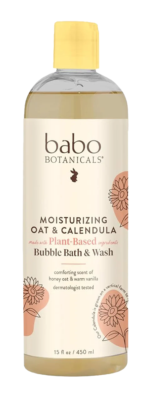 Moisturizing Oat & Calendula Bubble Bath & Wash - 15 oz