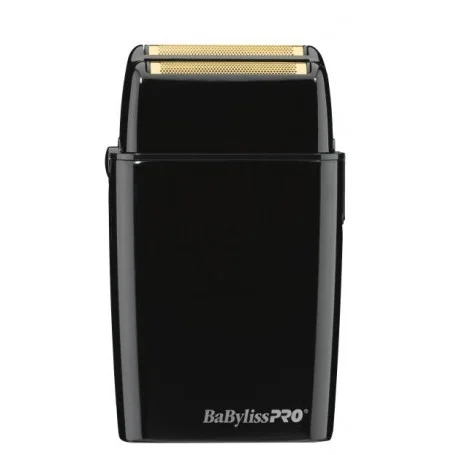 BaByliss Cordless Metal Double Foil Shaver Black FXFS2B