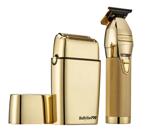 BaByliss PRO GoldFX Collection Combo - FX787G Trimmer & FXFS2G Shaver