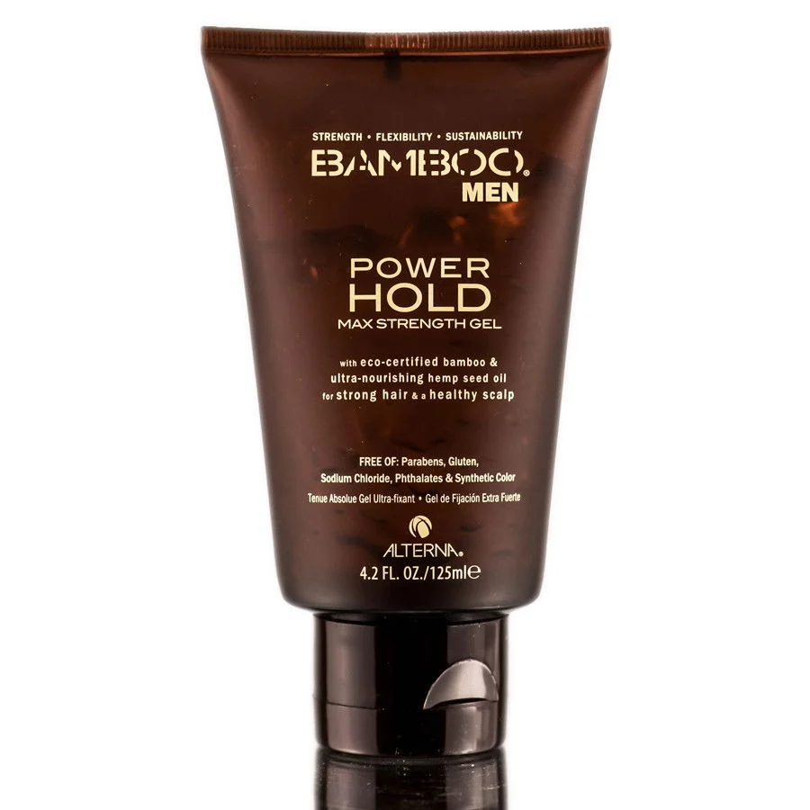Bamboo Men Power Hold Max Strength Gel - Size : 4.2 oz
