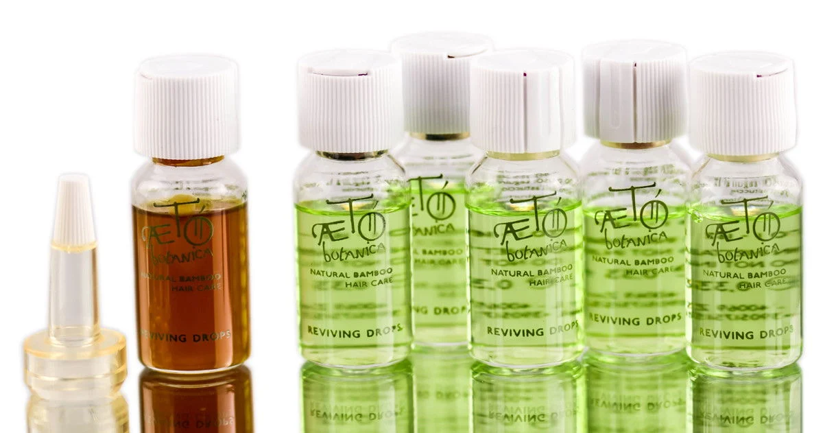 Barex AETO Botanica Natural Bamboo Hair Care Bamboo & Corallina Officinalis Reviving Drops - 6 vials