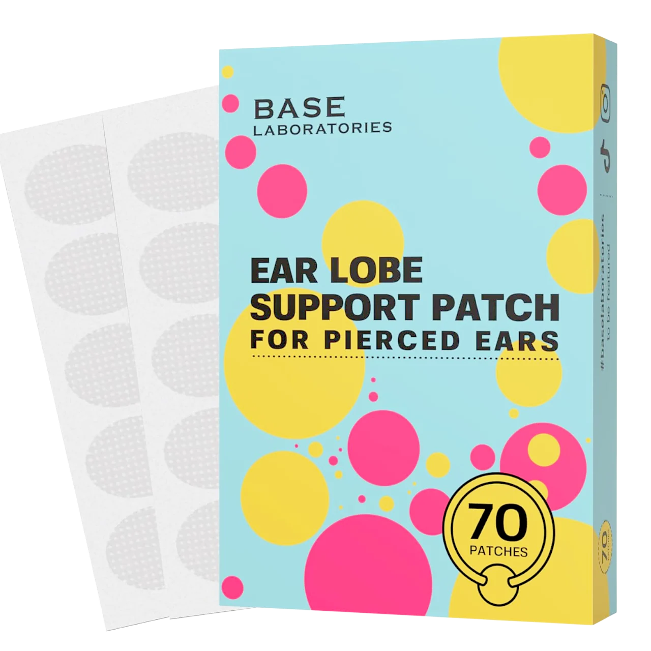 Invisi-Lift Ear Lobe Support Patches - 70 Patches
