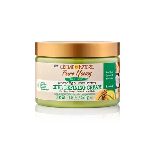 Creme of Nature Hair Food Pure Honey Avocado Curl Defining Cream 11.5 oz.