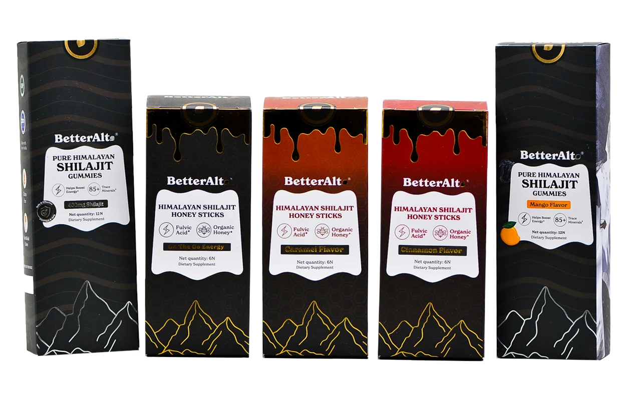 Ultimate Shilajit Energy Kit - 30 Day Pack
