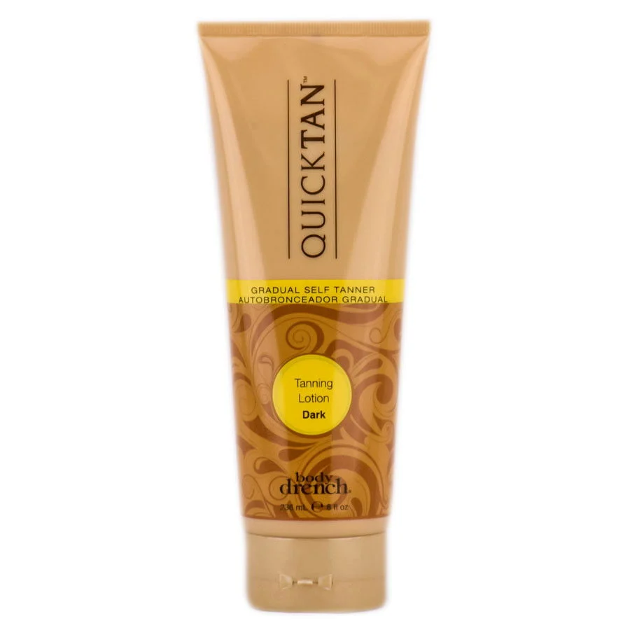 Quick Tan Gradual Self Tanner Tanning Lotion - Option : 8 oz - Dark