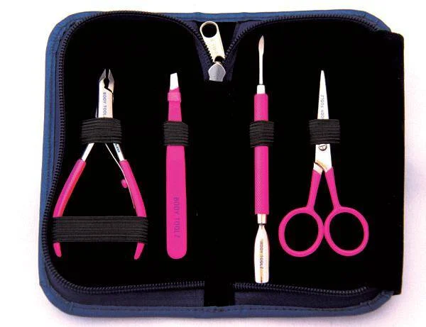 Body Toolz Pink Neon Manicure Kit